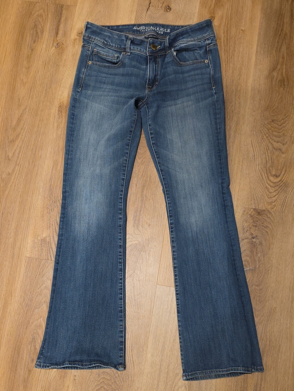 American Eagle Outfitters Blue Flare Jeans